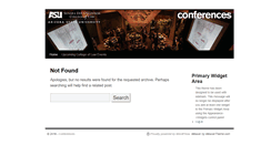 Desktop Screenshot of conferences.asucollegeoflaw.com
